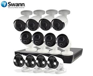 Swann NVK-1675808B4FB 12 Camera 16 Channel 5MP Super HD NVR Security System