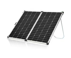 Teksolar 320W Folding Solar Panel Kit Mono Caravan Boat Camping Power Charging Battery USB