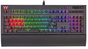 Thermaltake Premium X1 RGB (KB-TPX-BLBRUS-01) Cherry MX Blue Switch Mechanical Keyboard
