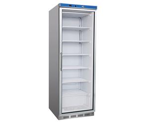 Thermaster 361L Storage Fridge with Glass Door - Silver
