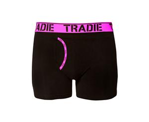 Tradie Mens NBCF Man Front Trunk - Fluro Pink
