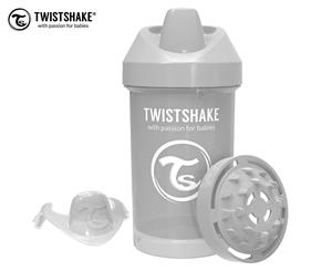 Twistshake Crawler Cup 300mL Baby Bottle - Pastel Grey
