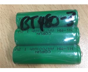 Uniden BT480-3 GENUINE AA NiMh Rechargeable Battery 2100mah Triple pack NEW