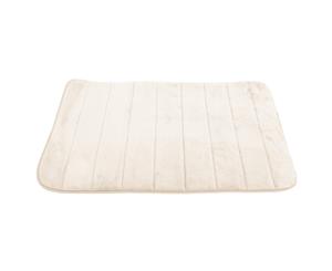 Velosso Memory Foam Spa Bath Mat (Cream) - BR392