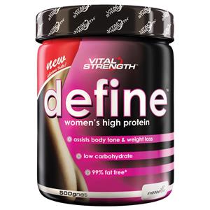 VitalStrength Define Women's High Protein Vanilla 500g