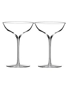 Waterford Elegance Belle Coupe Pair