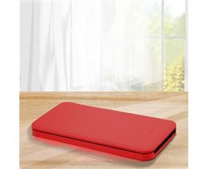 10000mAh Dual USB Power Bank Quick Charge Portable For iPhone Samsung Android RED