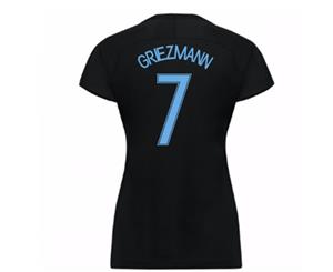 2017-18 France Away Nike Womens Shirt (Black) (Griezmann 7)