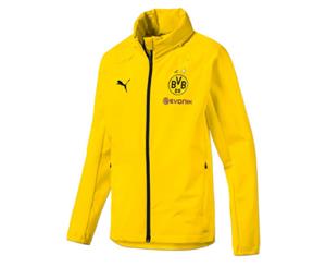 2019-2020 Borussia Dortmund Puma Rain Jacket (Yellow) - Kids