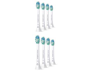 8pc Philips C2 Optimal Plaque Defence Replacement Electric Toothbrush Head