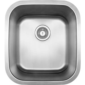 Abey 45L Stainless Steel Undermount Laundry Tub