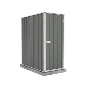 Absco Sheds 0.78 x 1.52 x 1.80m Ezi Compact Single Door Shed - Woodland Grey