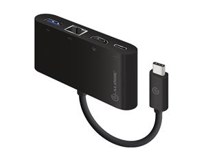 Alogic USB-C Adapter with HDMI/USB 3.0/Gigabit Ethernet/USB-C - MP-UCHDGECH