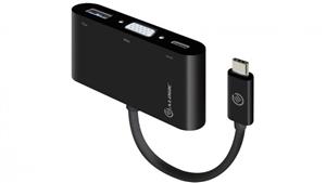 Alogic USB-C to VGA/USB3.0/USB-C MultiPort Adapter with Power