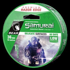 Bear 36mm x 50m Samurai Low Tack Washi Tape
