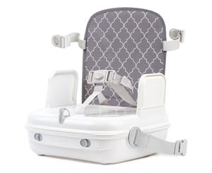 BenBat YummiGo 3 in 1 Feed & Go Booster/Storage Case Baby/Kids High Chair Grey