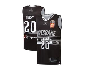 Brisbane Bullets 19/20 NBL Basketball Youth Authentic City Jersey - Nathan Sobey