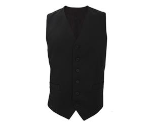 Brook Taverner Mens Gamma Suit Waistcoat (Black) - RW277