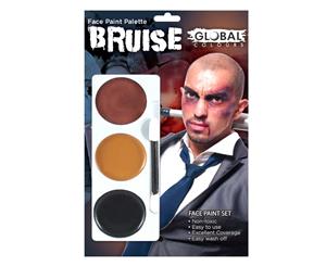 Bruise Makeup Palette Facepaint Tri-Colour