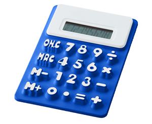 Bullet Splitz Flexible Calculator (Royal Blue) - PF1516