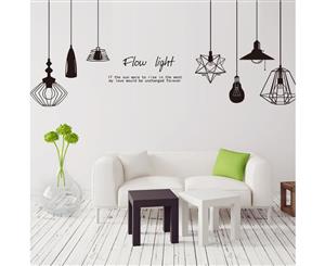 Ceiling Lamp Eco-friendly Wall Decoration (Size 208cm x 81cm)