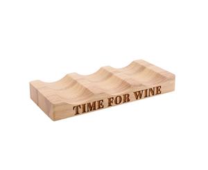 Cgb Giftware Loft Time For Wine Bottle Holder (Wood) - CB1049
