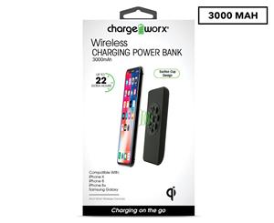 Chargeworx 3000mAh Wireless Charging Power Bank