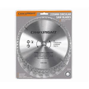 Craftright 235mm Circular Saw Blade - 3 Pack