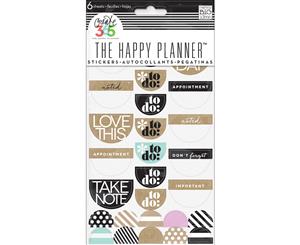 Create 365 Stickers 6 Sheets/Pkg-Love This Neutral