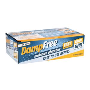 DampFree 1.19kg Moisture Absorber Refill - 4 Pack