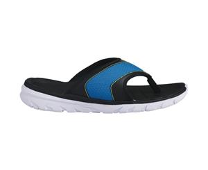 Dare 2b Mens Xiro Lightweight Toe Post Flip Flop Sandals - Petrol/Jasmi