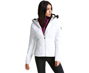 Dare 2b Womens/Ladies Endow II Water Repellent Synthetic Down Jacket - White
