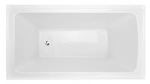 Decina Shenseki 1395mm Inset Bath - White