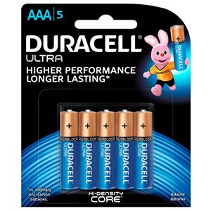 Duracell AAA Ultra Batteries - 5 Pack