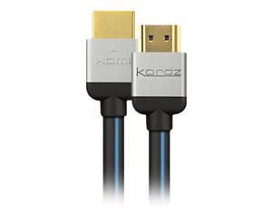 EVSHD0180R KORDZ 1.8M High Speed With Ethernet 2% Silver Thx Certified Kordz Silver Plated Larger Gauge Solid Conductors 1.8M HIGH SPEED WITH
