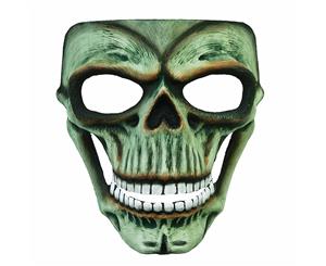 Evil Skeleton Unearthed Halloween Face Mask