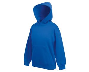 Fruit Of The Loom Kids Unisex Premium 70/30 Hooded Sweatshirt / Hoodie (Royal Blue) - RW3303