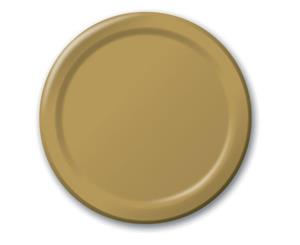 Glittering Gold Dinner Plates