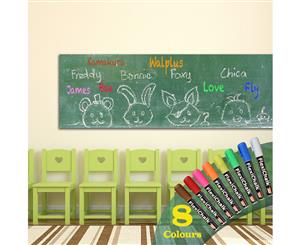 Greenboard Wall Stickers with Flexichalk Marker Bright Colour Liquid Chalks Pen