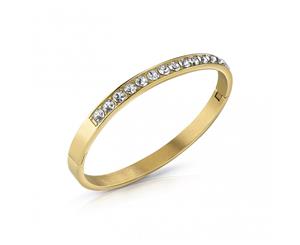 Guess womens Stainless steel Zircon gemstone bracelet UBB78109-S