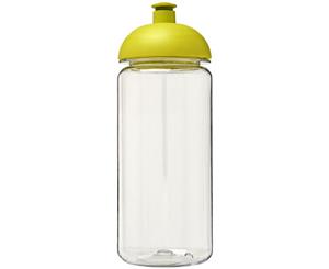 H2o Octave Tritan 600Ml Dome Lid Sport Bottle (Transparent/Lime Green) - PF2855