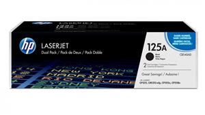 HP 125A 2-Pack LaserJet Toner Cartridge - Black