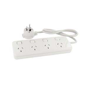 HPM 10 Amp 4 Outlet Switched Powerboard