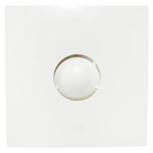 HPM 150mm White Wall Exhaust Fan With Auto Shutters Square