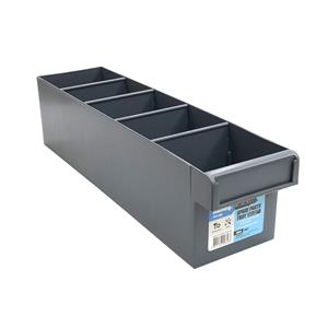 Handy Storage 100 x 100 x 394mm Grey Small Storage Tray