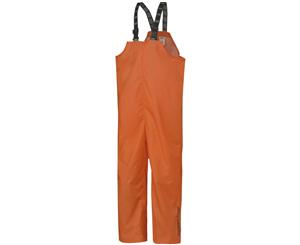 Helly Hansen Mens Mandal Bib Adjustable Waterproof Trousers/Dungarees - Dark Orange