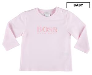 Hugo Boss Baby Print Tee / T-Shirt / Tshirt - Pink