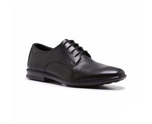 Hush Puppies Cale Leather Formal Business Loafers Shoes - Black