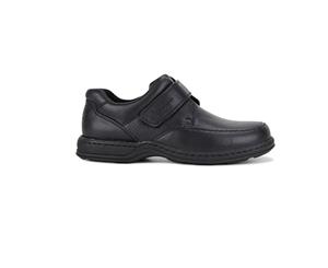 Hush Puppies Men's Roger Slip-on With Strap Shoes - Black