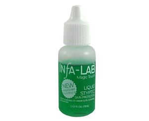 Infa-Lab Magic Touch Liquid Styptic Nails Stop Bleeding Skin 15ml